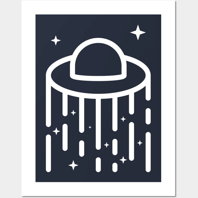 UFO Wall Art by encip